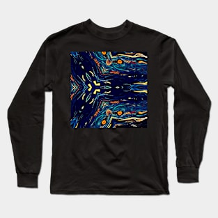 Deep Ocean - Pattern Long Sleeve T-Shirt